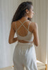 Double Line Cross Top